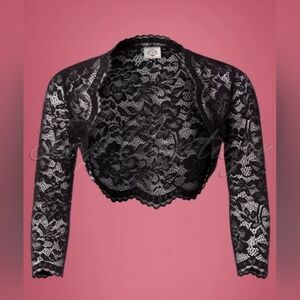 Banned Retro Lace Bolero